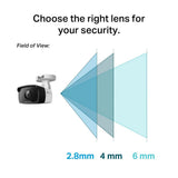 VIGI C340I 4 Megapixel Outdoor Network Camera - Colour - Bullet