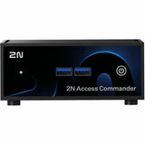 2N Access Commander Box 2.0 Desktop Computer - Intel N-Series N100 - 16 GB - 250 GB SSD - Mini PC - Black, Blue
