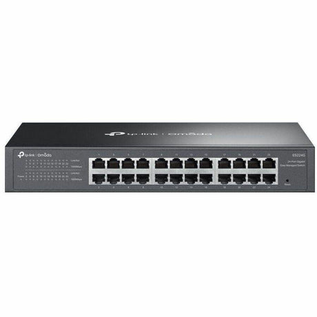 Omada ES224G 24 Ports Manageable Ethernet Switch - Gigabit Ethernet - 10/100/1000Base-T