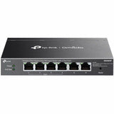 Omada ES206GP 6 Ports Manageable Ethernet Switch - Gigabit Ethernet - 10/100/1000Base-T - Black