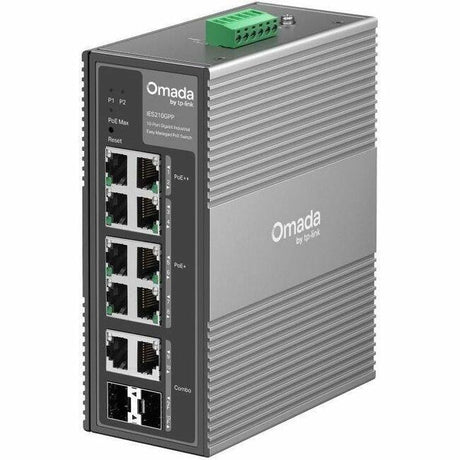 Omada IES210GPP 10 Ports Manageable Ethernet Switch - Gigabit Ethernet - 1000Base-T, 1000Base-X