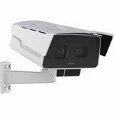 AXIS P1518-LE 8 Megapixel / 2 Megapixel Outdoor 4K Network Camera - Colour - Box - White - TAA Compliant