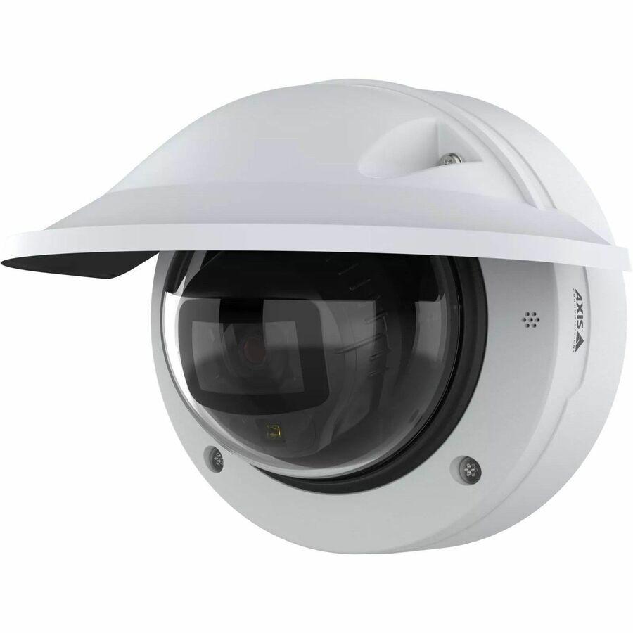 AXIS P3285-LVE 2 Megapixel Indoor/Outdoor Full HD Network Camera - Colour - Dome - White - TAA Compliant