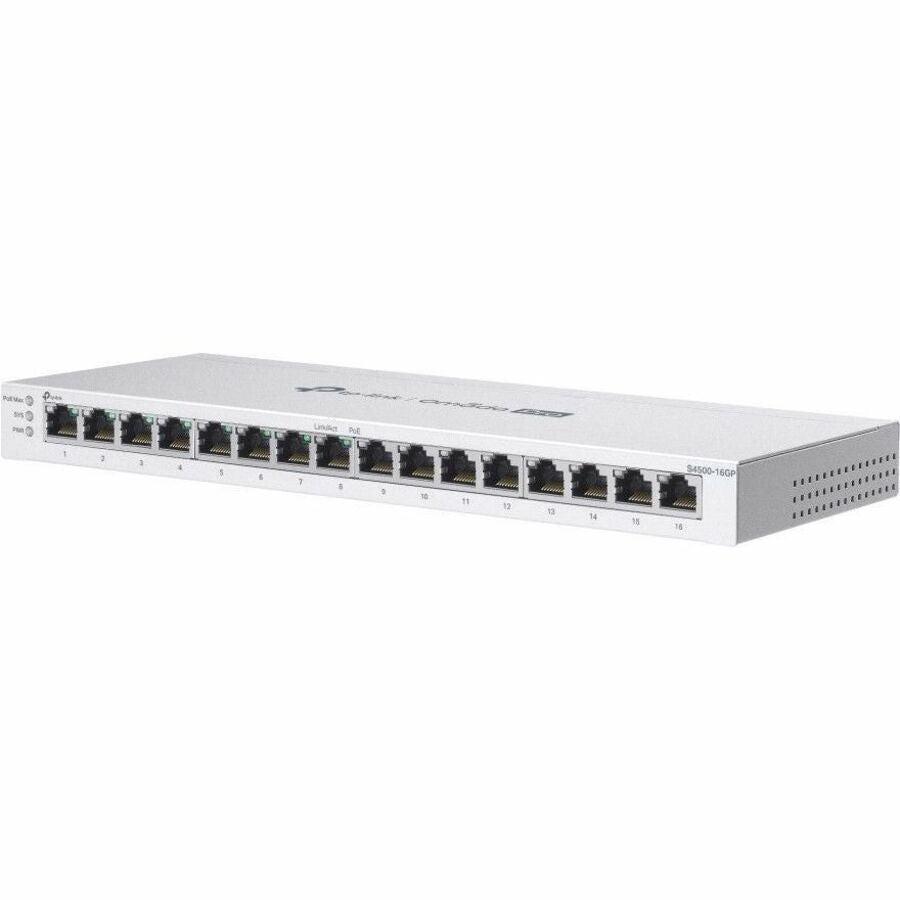 TP-Link Omada Pro S4500-16GP 16 Ports Manageable Ethernet Switch - Gigabit Ethernet - 10/100/1000Base-T