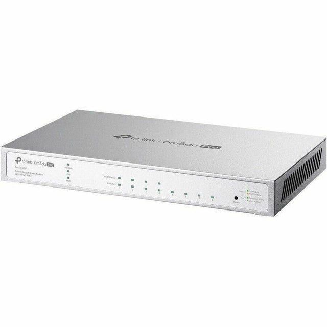 TP-Link Omada Pro S4500-8GP 8 Ports Manageable Ethernet Switch - Gigabit Ethernet - 10/100/1000Base-T