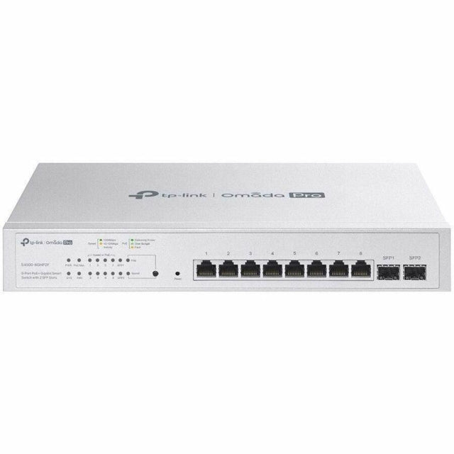 TP-Link Omada Pro S4500-8GHP2F 8 Ports Manageable Ethernet Switch - Gigabit Ethernet - 10/100/1000Base-T, 1000Base-X