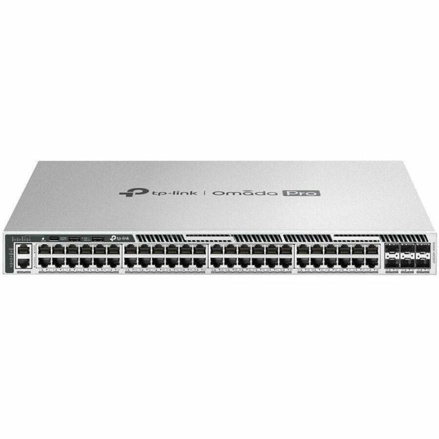 Omada S6500-48G6XF 48 Ports Manageable Layer 3 Switch - Gigabit Ethernet, 10 Gigabit Ethernet - 10/100/1000Base-T, 1000Base-X, 10GBase-X