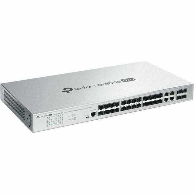 Omada Pro S5500-24F4XF Manageable Ethernet Switch - Gigabit Ethernet, 10 Gigabit Ethernet - 10/100/1000Base-T, 1000Base-X, 10GBase-X