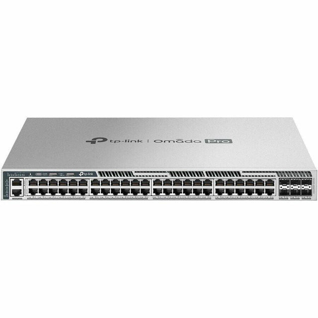 Omada S6500-48MPP6Y 48 Ports Manageable Ethernet Switch - 2.5 Gigabit Ethernet, 25 Gigabit Ethernet - 2.5GBase-T, 25GBase-X - Grey