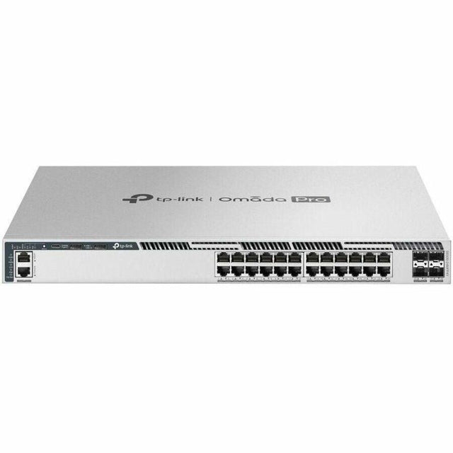 Omada S6500-24MPP4Y 24 Ports Manageable Layer 3 Switch - 25 Gigabit Ethernet - 25GBase-X, 2.5GBase-T