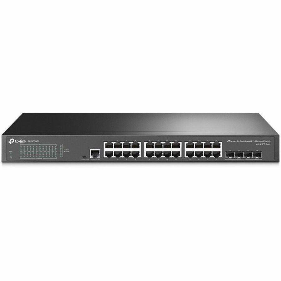 Omada SG3428 24 Ports Manageable Ethernet Switch - Gigabit Ethernet - 10/100/1000Base-T, 1000Base-X