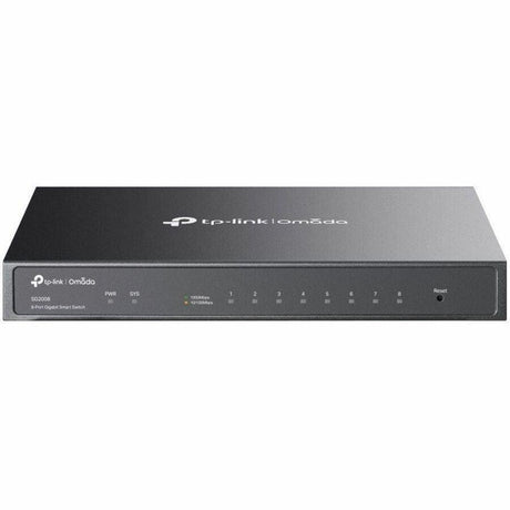 TP-Link Omada SG2008 8 Ports Manageable Ethernet Switch - Gigabit Ethernet - 10/100/1000Base-T
