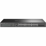 Omada TL-SG3428XPP-M2 24 Ports Manageable Ethernet Switch - Gigabit Ethernet, 2.5 Gigabit Ethernet, 10 Gigabit Ethernet - 10/100/1000Base-T, 2.5GBase-T, 10GBase-X