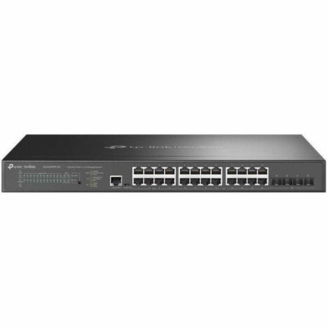 Omada TL-SG3428XPP-M2 24 Ports Manageable Ethernet Switch - Gigabit Ethernet, 2.5 Gigabit Ethernet, 10 Gigabit Ethernet - 10/100/1000Base-T, 2.5GBase-T, 10GBase-X