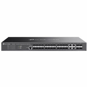 Omada JetStream SG3428XF 4 Ports Manageable Ethernet Switch - Gigabit Ethernet, 10 Gigabit Ethernet - 10GBase-X, 10/100/1000Base-T