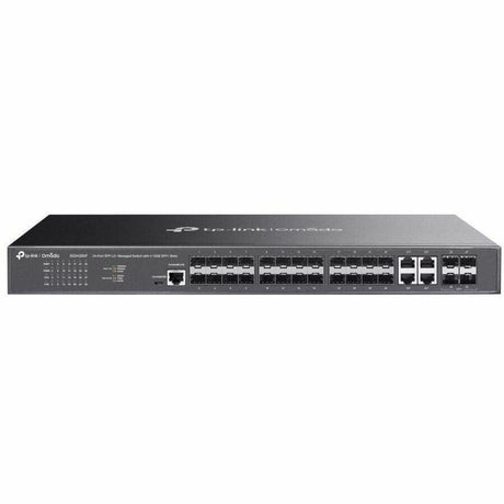 Omada JetStream SG3428XF 4 Ports Manageable Ethernet Switch - Gigabit Ethernet, 10 Gigabit Ethernet - 10GBase-X, 10/100/1000Base-T