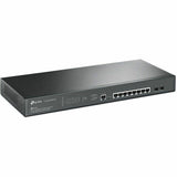 TP-Link JetStream TL-SG3210XHP-M2 8 Ports Manageable Ethernet Switch - Fast Ethernet, Gigabit Ethernet, 2.5 Gigabit Ethernet, 10 Gigabit Ethernet - 10/100/1000Base-T, 2.5GBase-T, 10GBase-X