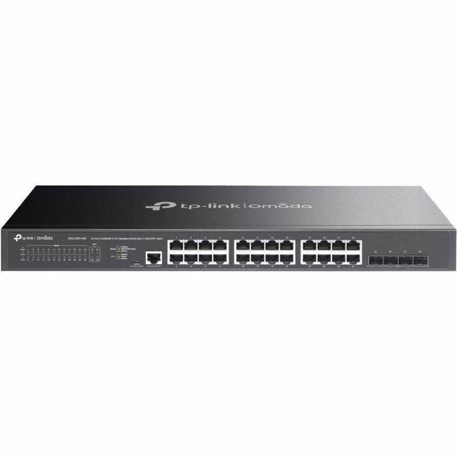 Omada SG3428X-M2 24 Ports Manageable Ethernet Switch - 2.5 Gigabit Ethernet, 10 Gigabit Ethernet - 2.5GBase-T, 10GBase-X