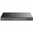 TP-Link SG3428XMP 24 Ports Manageable Ethernet Switch - Gigabit Ethernet, 10 Gigabit Ethernet - 10/100/1000Base-T, 10GBase-X