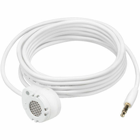 i-PRO Electret Condenser Microphone for Indoor, Outdoor, Camera - White