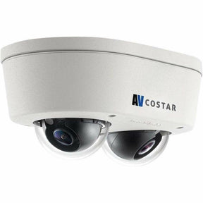 Arecont Vision ConteraIP AV10956DN-28 5 Megapixel Indoor/Outdoor - Colour - Micro Dome - White - TAA Compliant