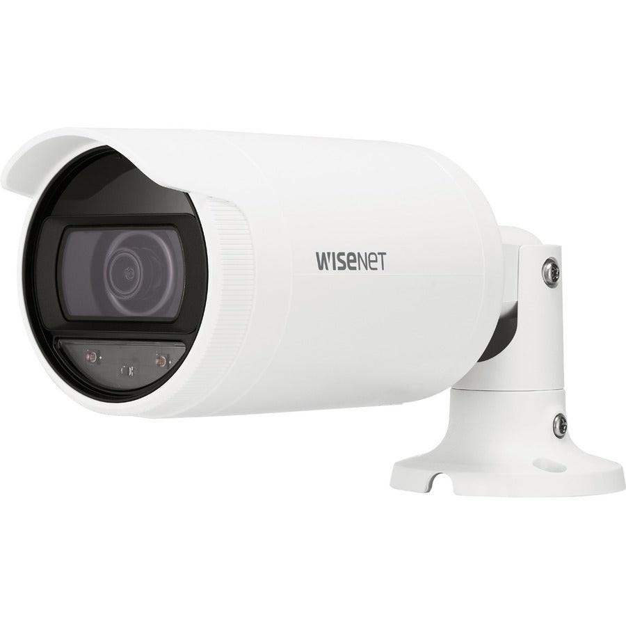 Wisenet ANO-L7022R 4 Megapixel Network Camera - Colour - Bullet - White