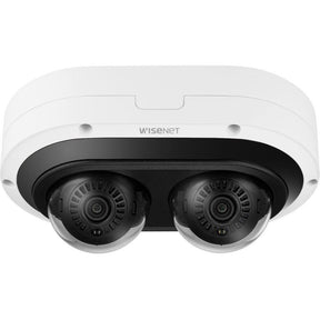 Wisenet PNM-C7083RVD 2 Megapixel Outdoor Full HD Network Camera - Colour - Dome - White - TAA Compliant