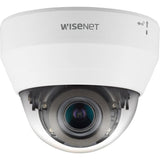 Wisenet QND-6082R 2 Megapixel HD Network Camera - Monochrome - Dome - White