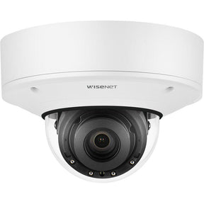 Hanwha Techwin PNV-A9081R 8 Megapixel Outdoor 4K Network Camera - Colour - Dome - White
