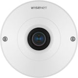 Wisenet QNF-9010 12 Megapixel Indoor Network Camera - Colour - Fisheye - White