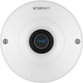Wisenet QNF-9010 12 Megapixel Indoor Network Camera - Colour - Fisheye - White