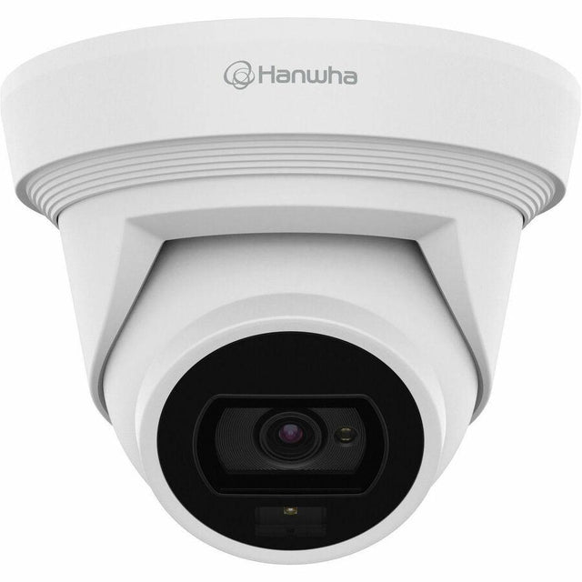 Hanwha QNE-C9013RL 8 Megapixel Outdoor 4K Network Camera - Colour - Flateye - White