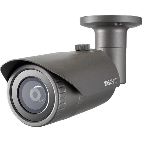 Wisenet QNO-8020R 5 Megapixel HD Network Camera - Bullet - Dark Grey