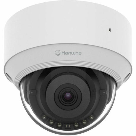 Wisenet QND-C8013R 5 Megapixel Indoor Network Camera - Colour - Dome - White - TAA Compliant