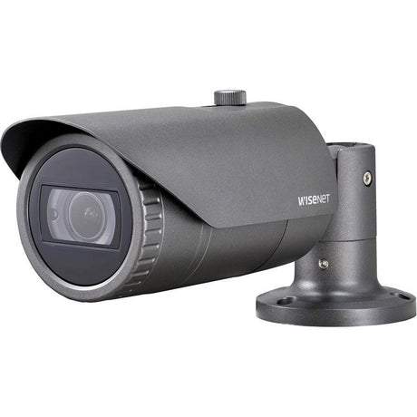 Wisenet QNO-8080R 5 Megapixel HD Network Camera - Bullet - Dark Grey