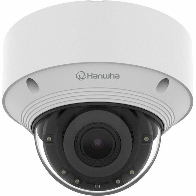Hanwha QNV-C9083R 8 Megapixel 4K Network Camera - Colour - Dome - White