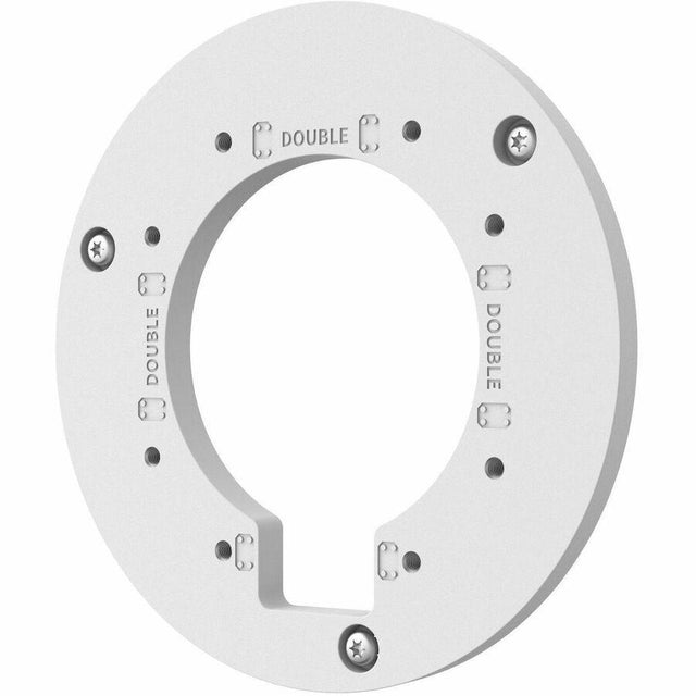 Hanwha Mounting Adapter for Security Camera Dome - White