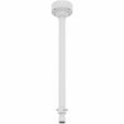 Hanwha Ceiling Mount for Mounting Adapter, Extension Pipe - White