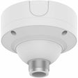 Hanwha SBP-180CMS Mounting Base for Pipe, Connector - White