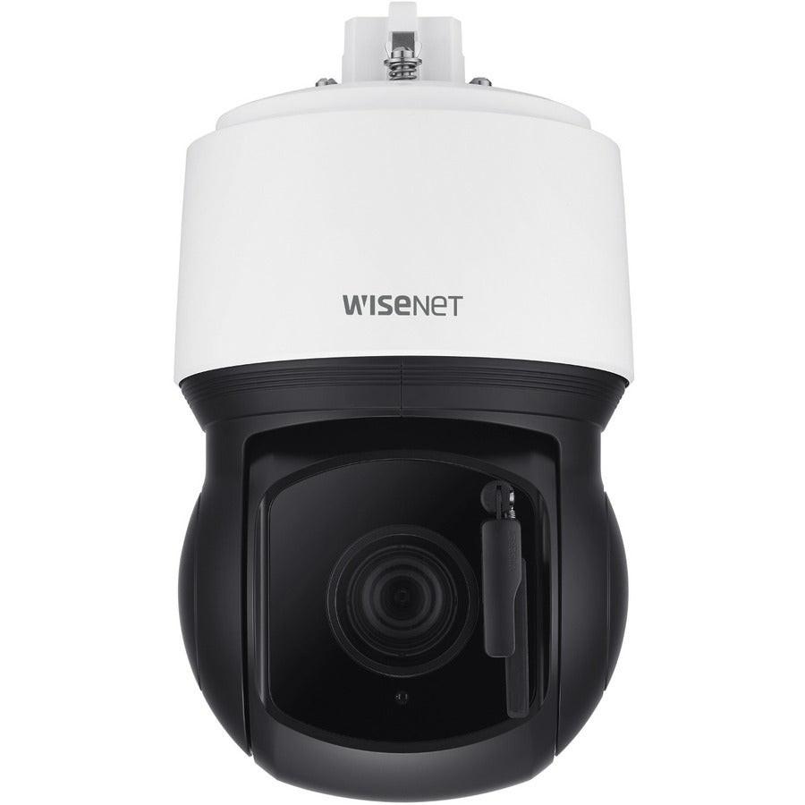 Wisenet XNP-8300RW 6 Megapixel Outdoor Network Camera - Colour - Dome - White, Black