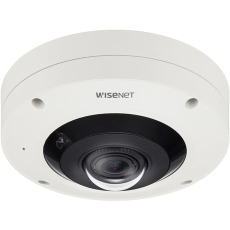 Wisenet XNF-9010RV 12 Megapixel Outdoor HD Network Camera - Colour - Fisheye - White