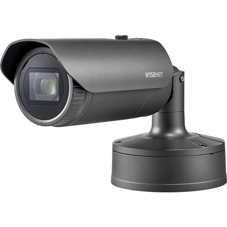 Wisenet XNO-6120R 2 Megapixel Indoor/Outdoor Full HD Network Camera - Colour - Bullet - Dark Grey