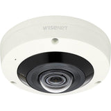 Wisenet XNF-8010RV 6 Megapixel Outdoor HD Network Camera - Colour - Fisheye