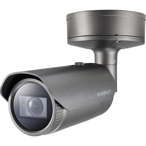 Wisenet XNO-9082R Outdoor 4K Network Camera - Colour - Bullet - Dark Grey