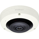 Wisenet XNF-8010R 6 Megapixel Indoor HD Network Camera - Fisheye - Ivory