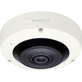 Wisenet XNF-8010R 6 Megapixel Indoor HD Network Camera - Fisheye - Ivory