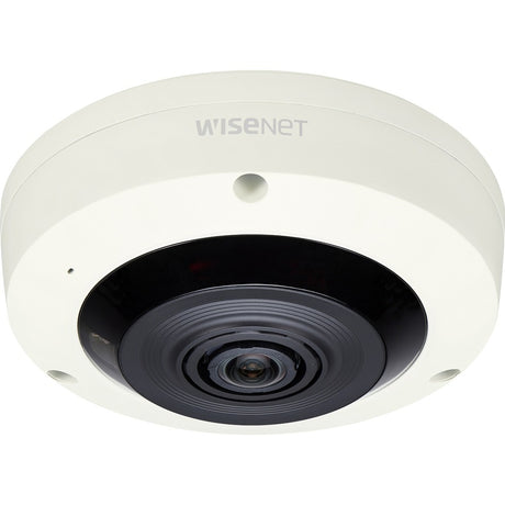 Wisenet XNF-8010R 6 Megapixel Indoor HD Network Camera - Fisheye - Ivory