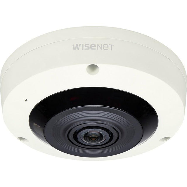 Wisenet XNF-8010R 6 Megapixel Indoor HD Network Camera - Fisheye - Ivory