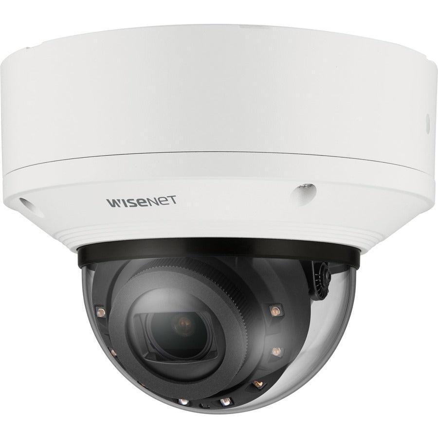 Wisenet XND-8083RV 6 Megapixel Network Camera - Colour - Dome - White