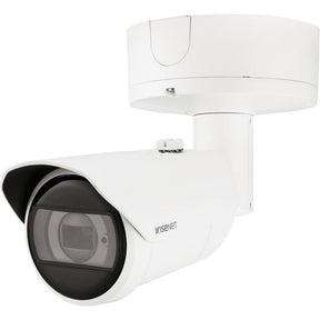 Wisenet XNO-8083R 6 Megapixel Network Camera - Colour - Bullet - White